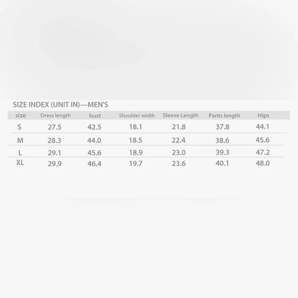 Men’s 2 piece Satin Pajama Set - Picture 3 of 3